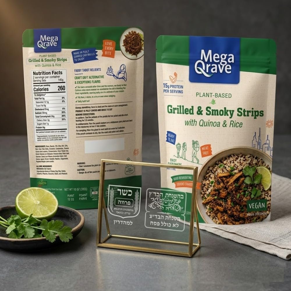 Mega Qrave product beauty and certification visual